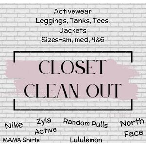 Closet Clean Out-SALE!!!! Sizes sm, med, 4&6